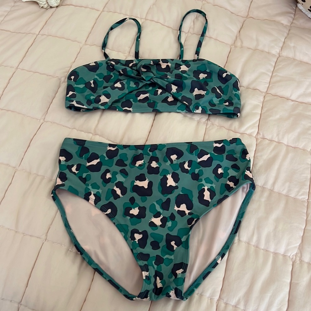 Girls Leopard Bikini